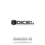 Dice Electronics Logo Vector