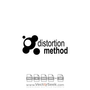Distortion Method Logo Vector