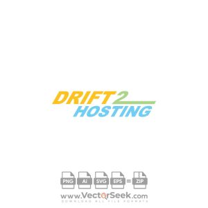 Drift2 Hosting Logo Vector