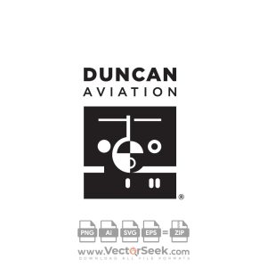 Duncan Aviation Logo Vector