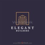 Elegant Builders Logo Template