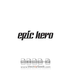 Epic Hero Logo Vector