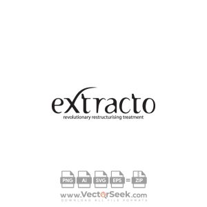 Extracto Logo Vector