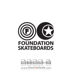 Foundation Skateboards Logo Vector