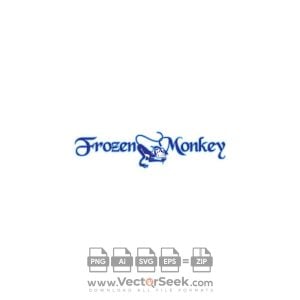 Frozen monkey Logo Vector
