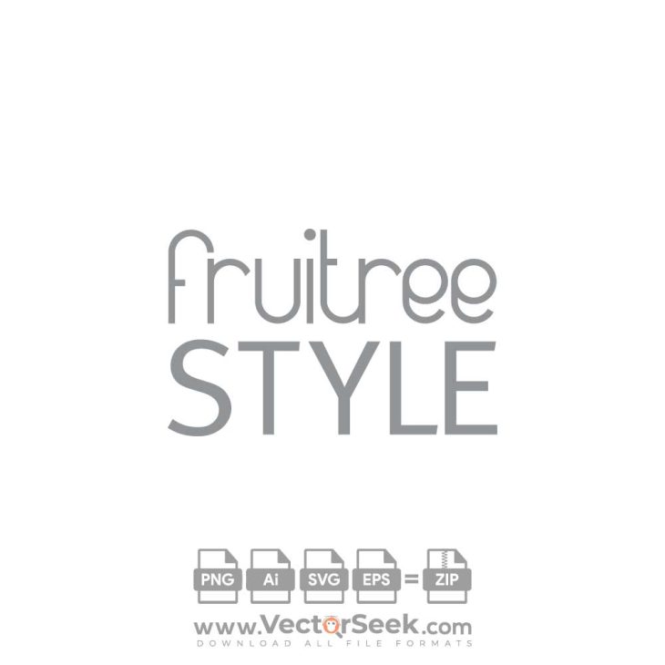 Fruitree Style Logo Vector