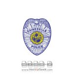 Gainesville Florida Police Logo Vector