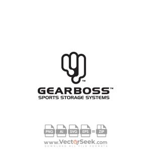 Gearboss Sports Storage System Logo Vector