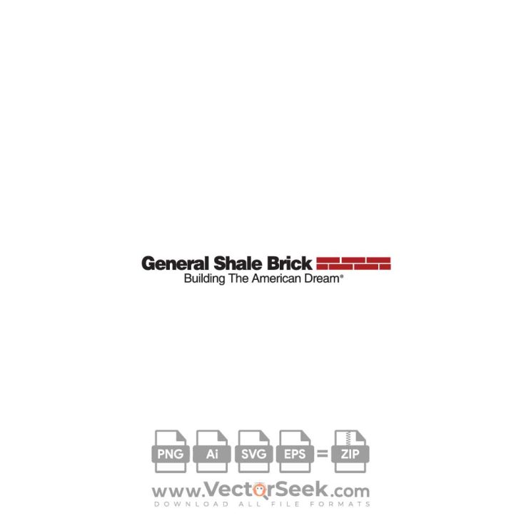 General Shale Brick Logo Vector