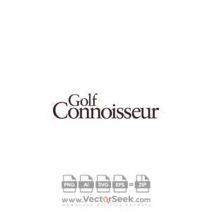 Golf Connoisseur Logo Vector