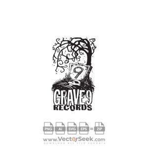 Grave 9 Records Logo Vector