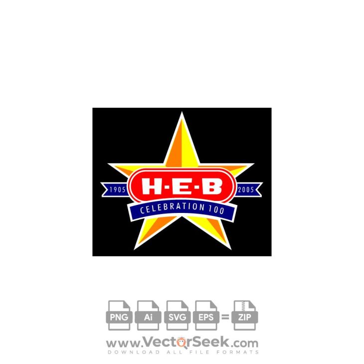 HEB 100 Year Logo Vector - (.Ai .PNG .SVG .EPS Free Download)