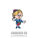 Hermey the Elf Logo Vector