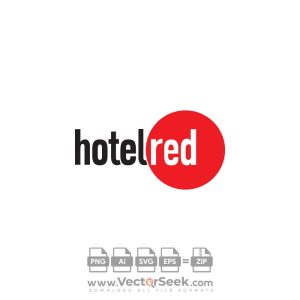 Hotel Red Logo Vector