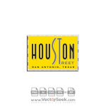 Houston Street   San Antonio Logo Vector