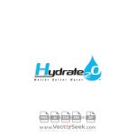 Hydrate2o Logo Vector