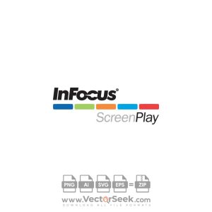 InFocus ScreenPlay Logo Vector