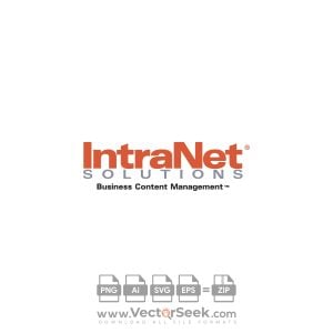 Intranet Solutions Logo Vector