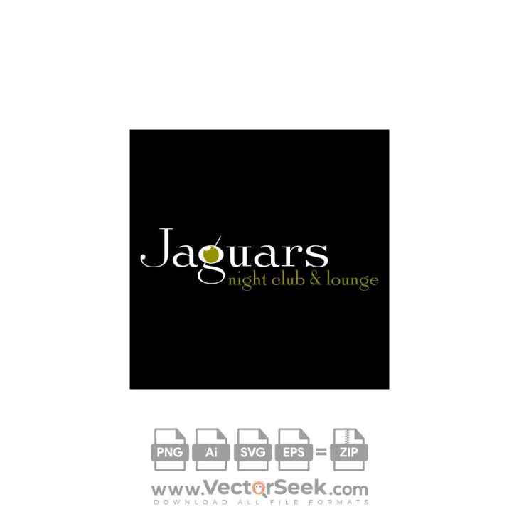Jaguars Nightclub & Lounge Logo Vector