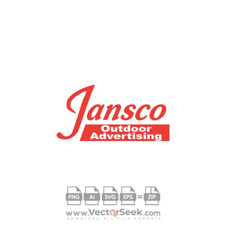 Jansco Outdoor Advertising Logo Vector