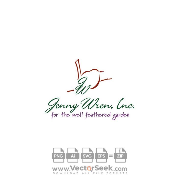 Jenny Wren Logo Vector