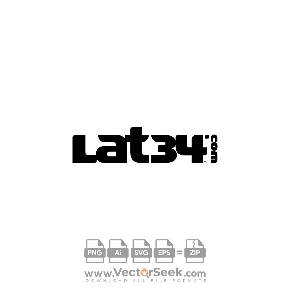 Lat34.com Logo Vector