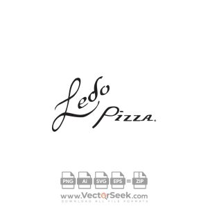 Lido Pizza Logo Vector