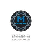 M Network Logo Vector