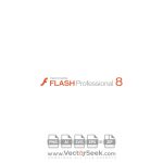 Macromedia Flash Professional 8 Logo Vector