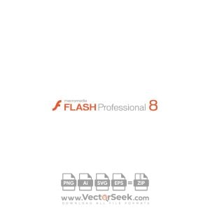 Macromedia Flash Professional 8 Logo Vector