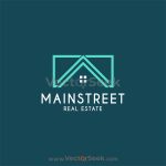 Mainstreet Real Estate Logo Template