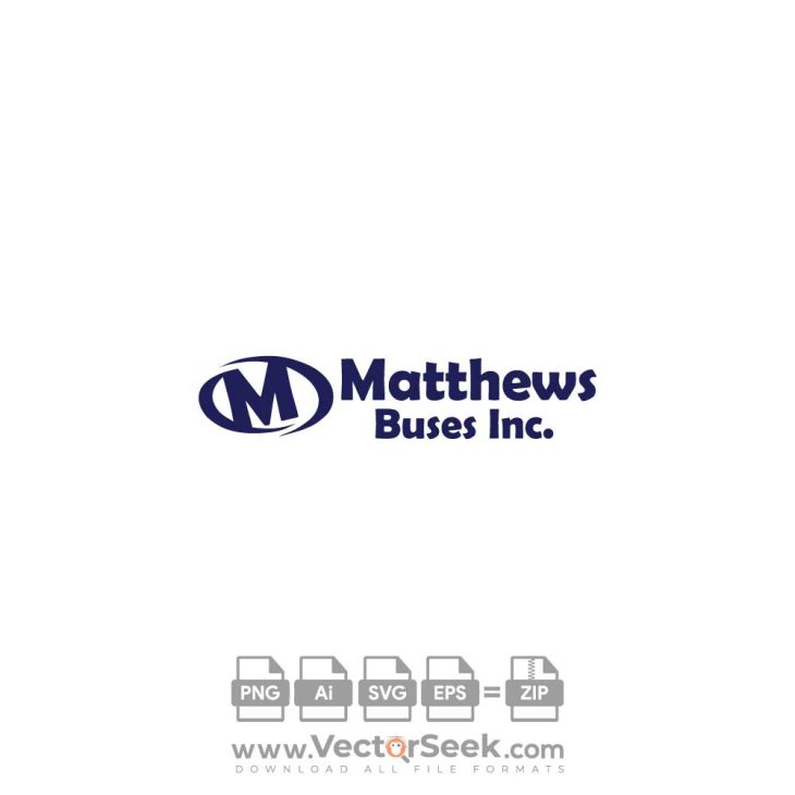 Mathews Buses Inc Logo Vector