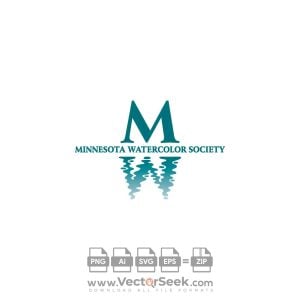 Minnesota Watercolor Society Logo Vector