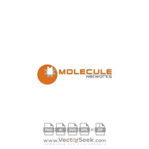 Molecule Networks Logo Vector