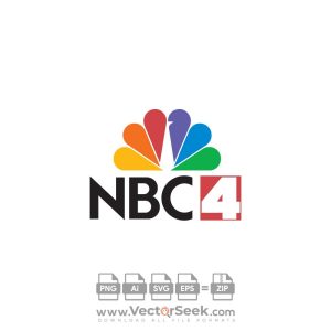 NBC 4 Logo Vector
