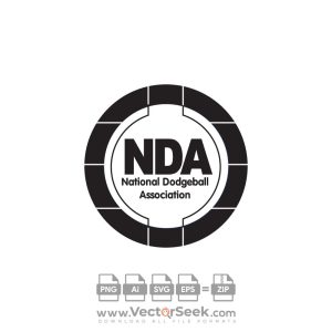 National Dodgeball Association Logo Vector