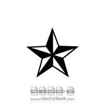 Nautical Star Logo Vector