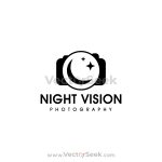 Night Vision Photography Logo Template