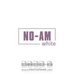 No Am White Logo Vector