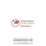 Northwest Airlines WorldPerks Logo Vector