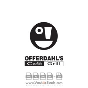 Offerdahls Cafe Grill Logo Vector