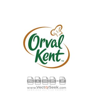 Orval Kent Logo Vector