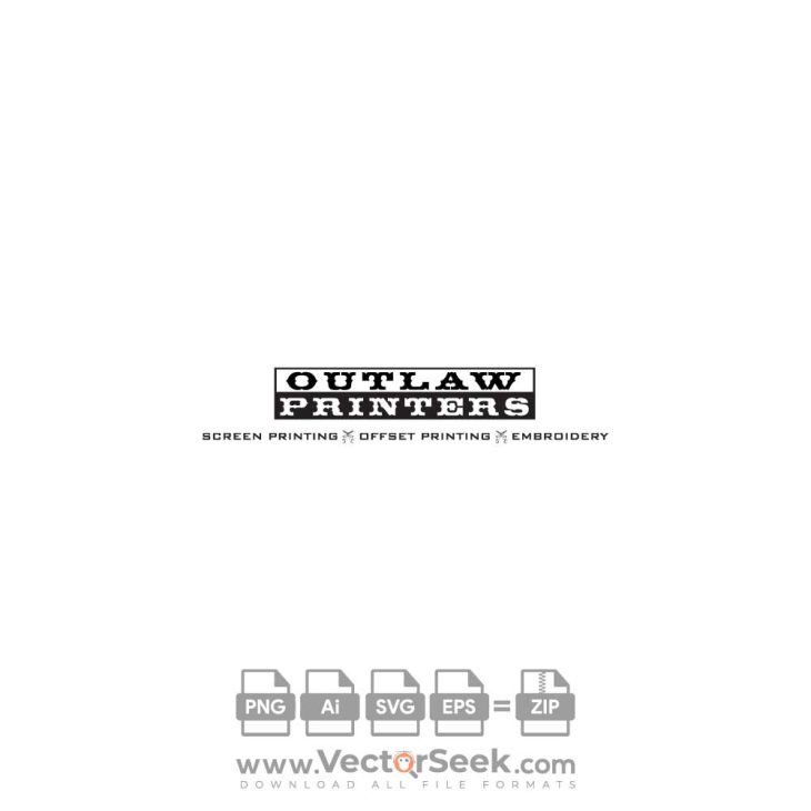 Outlaw Printers, Inc. Logo Vector