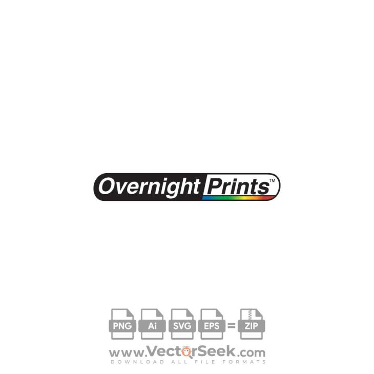 Overnight Prints Logo Vector (.Ai .PNG .SVG .EPS Free Download)