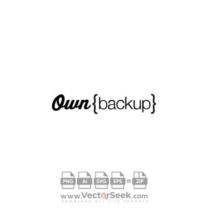 Own Backup Logo Vector