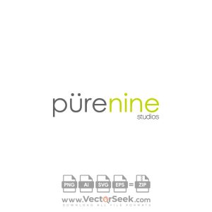 PURENINE Studios Logo Vector