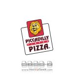 Piccadilly Circus Pizza Logo Vector