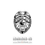 Police Badge Logo Vector