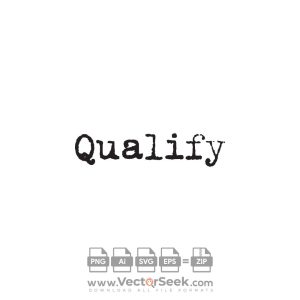 Qualify Logo Vector