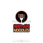 Ramen Noodles Logo Template